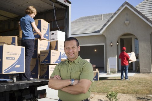 Careful packing and loading for a small move in NW6