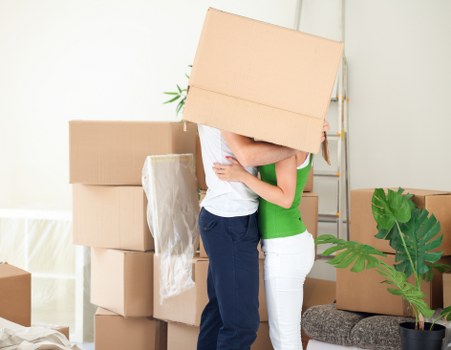 Local office moving service navigating access and parking in West Hampstead