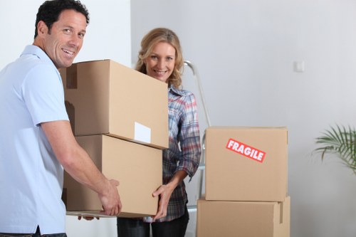 Professional van transport for a West Hampstead removal job