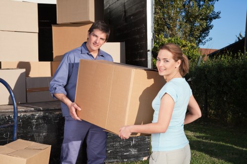 Local office movers handling desks and workstations in West Hampstead